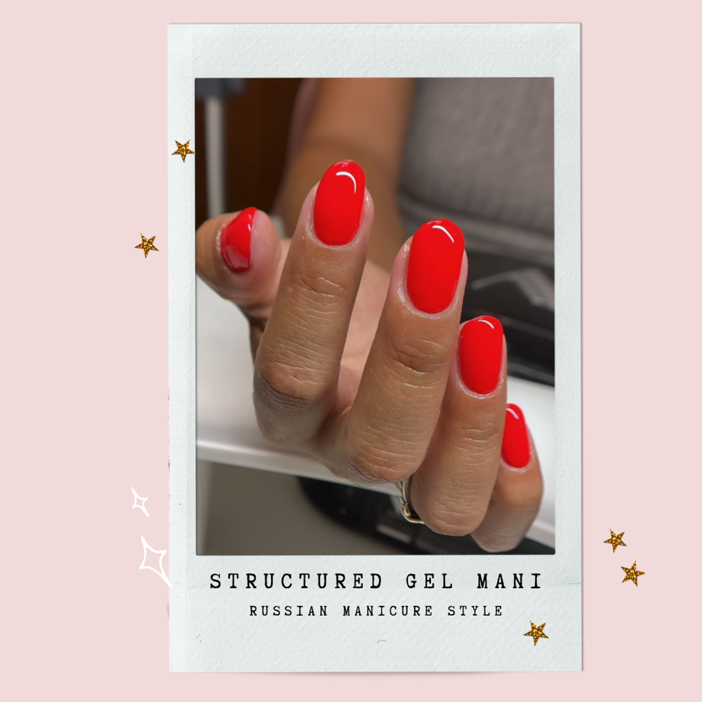 Structured Mani/Gel Overlay