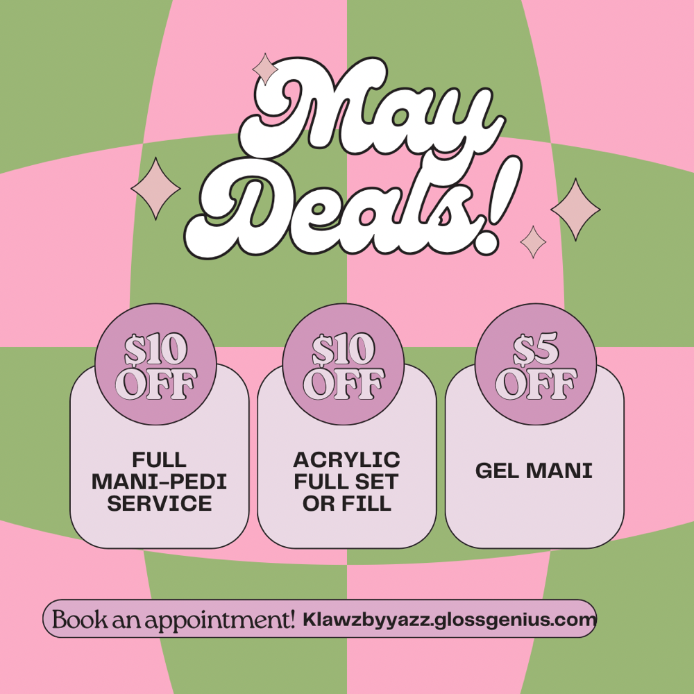 MAY DEALS