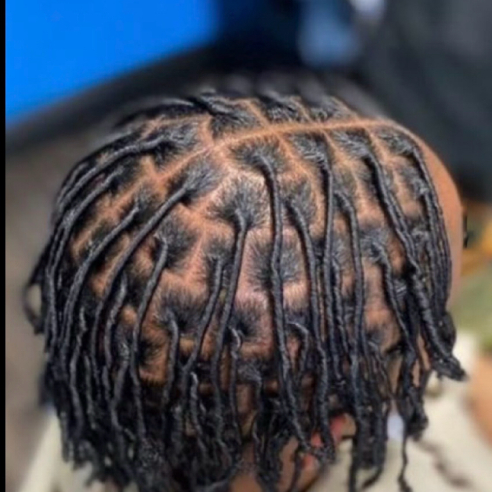 Start Of Dreadloc’s at EnhancedbySue in Prairie Village, KS