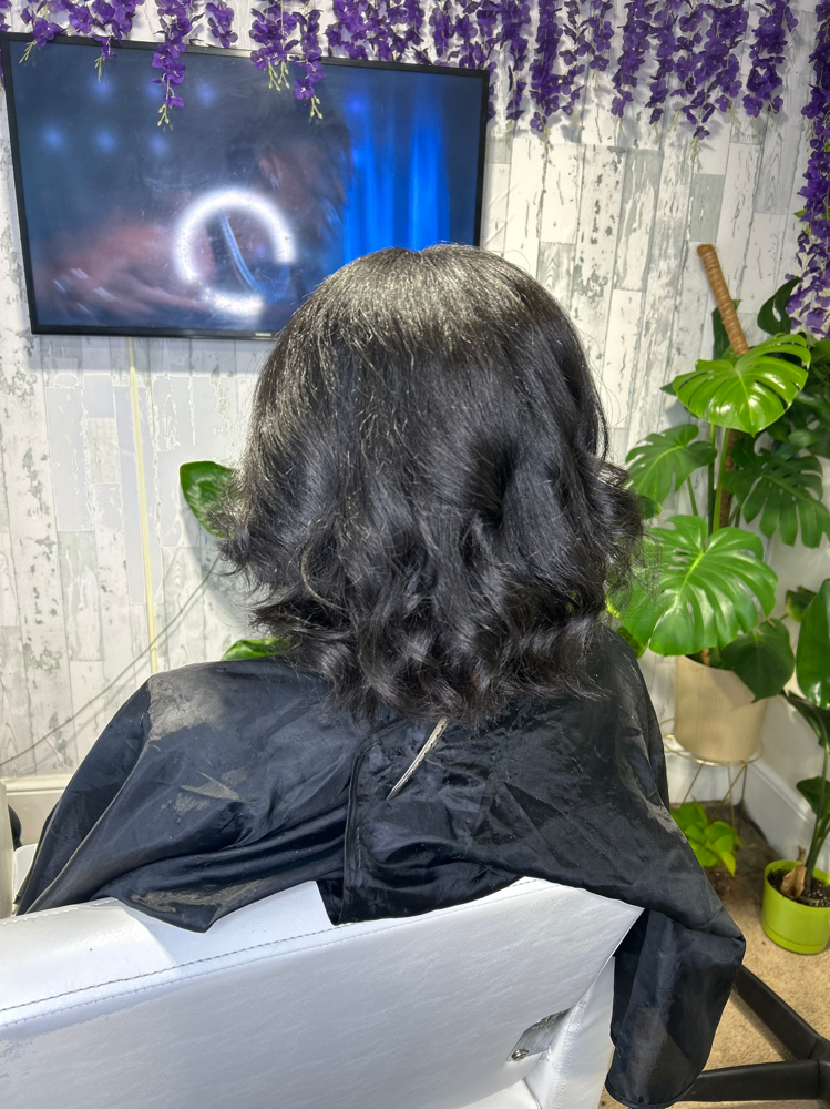 Silk Press at Magnified looks in Douglasville, GA