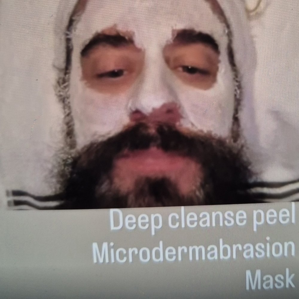 Man Face Facial at M Face Spa in Forty Fort, PA