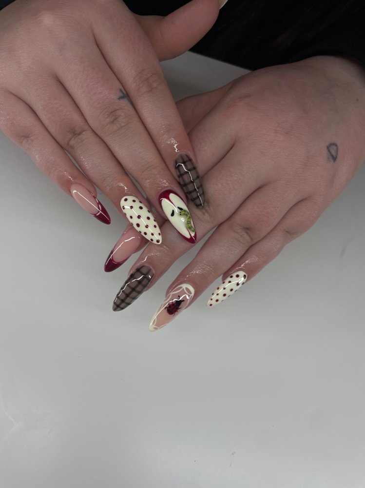 Long Acrylic Full Set