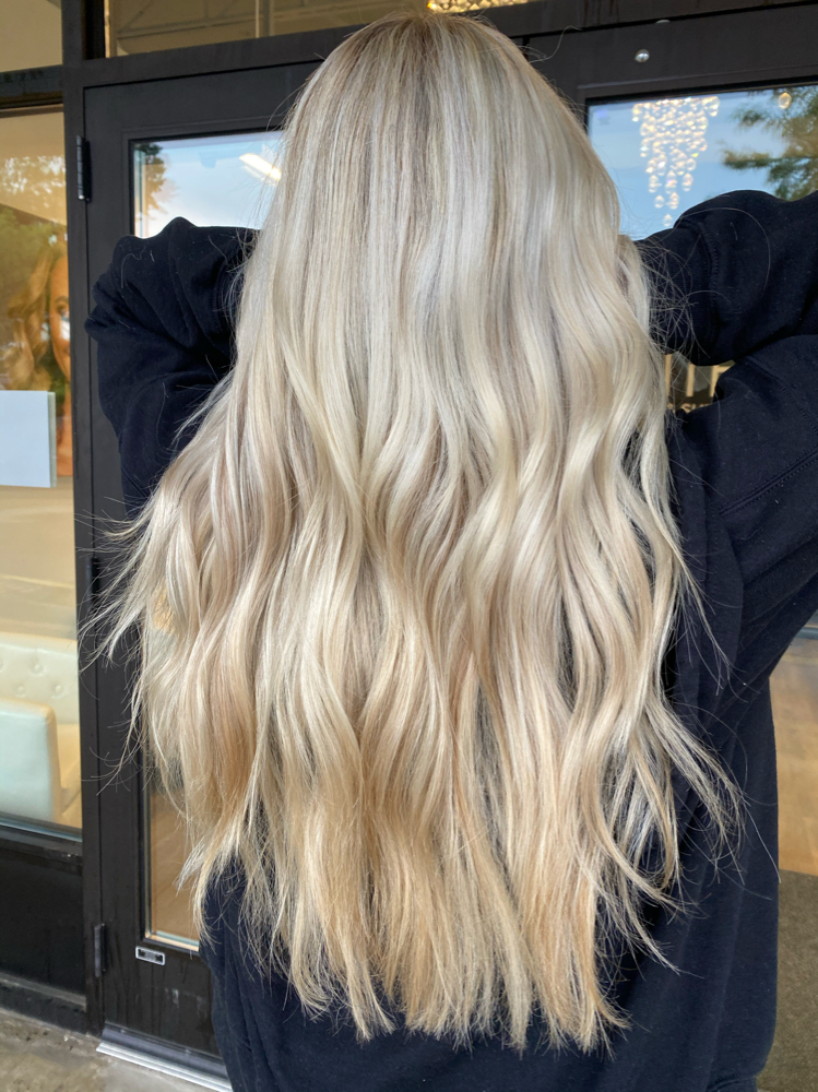 Full Blonding With Color