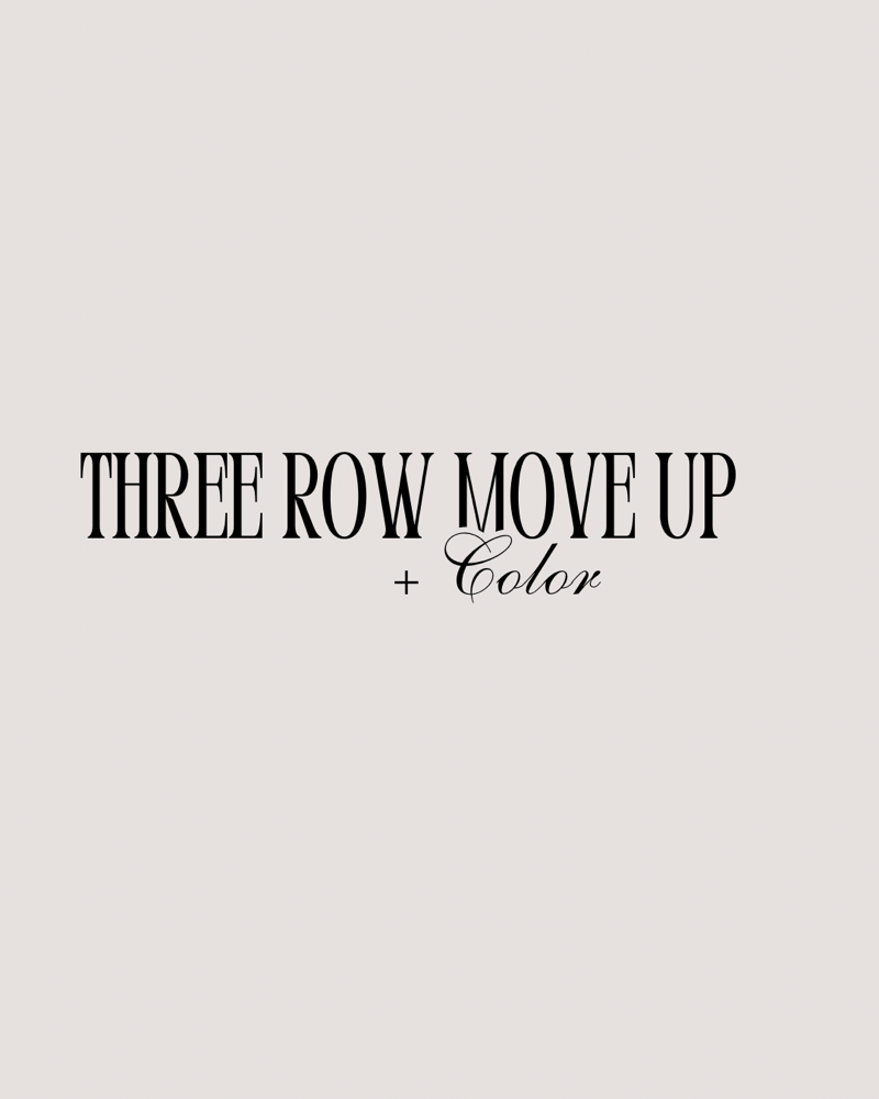 Three row move up // Color