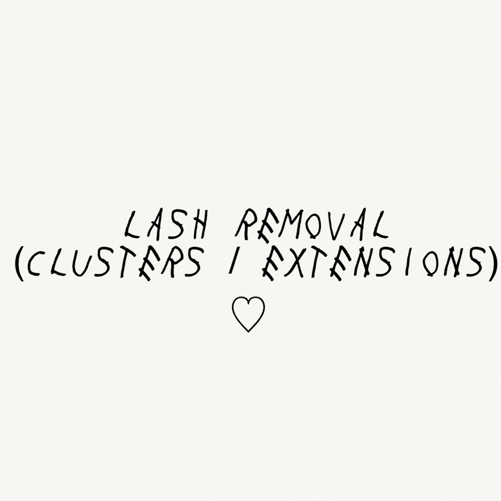 LASH REMOVAL🧽✨