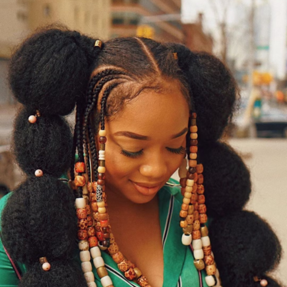 Bubble Braids at The Braid Society in Olive Branch, MS