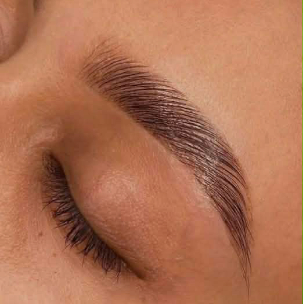 BROW LAMINATION + HYBRID DYE at LUMÉ LASHES in Seal Beach, CA