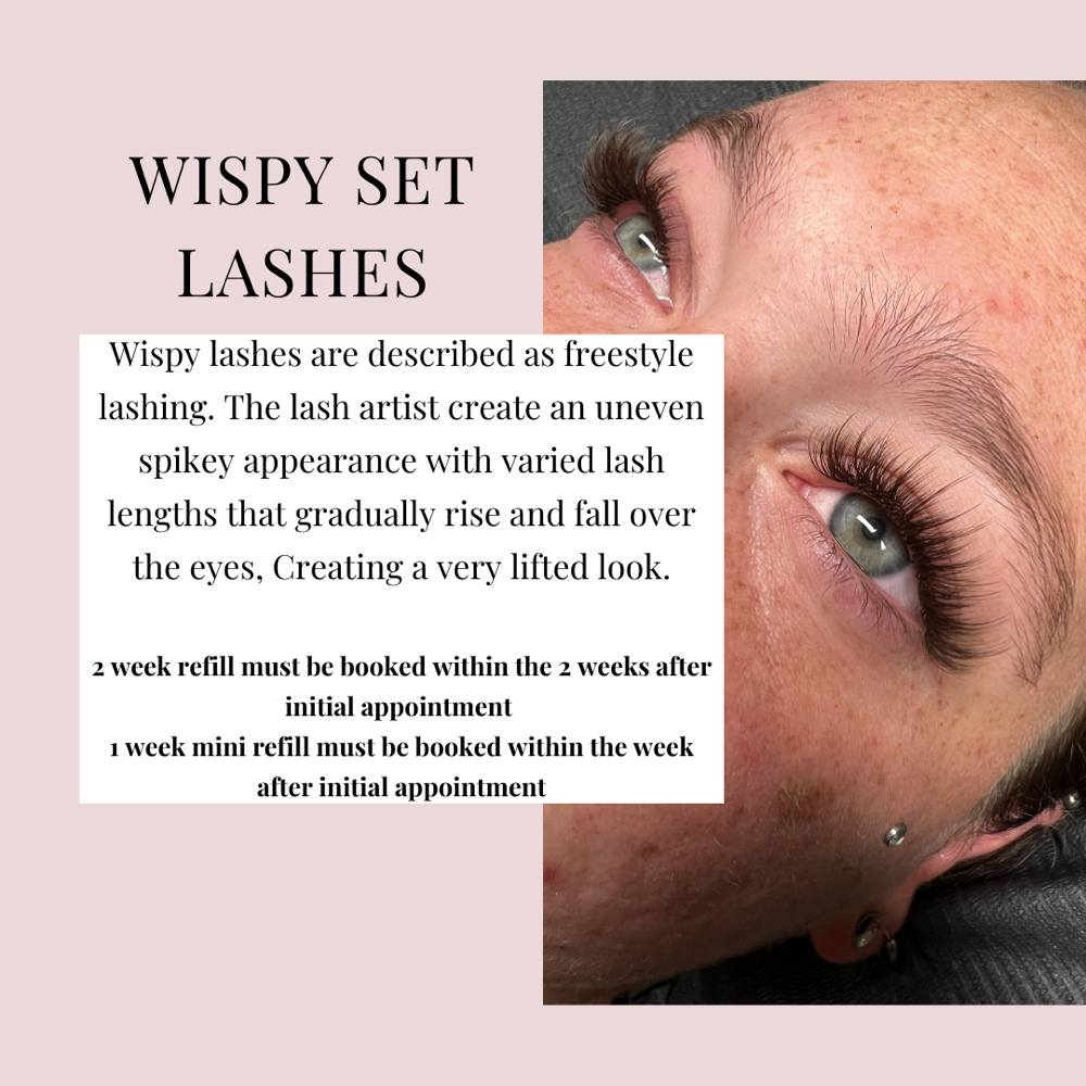 Wispy Set Lashes