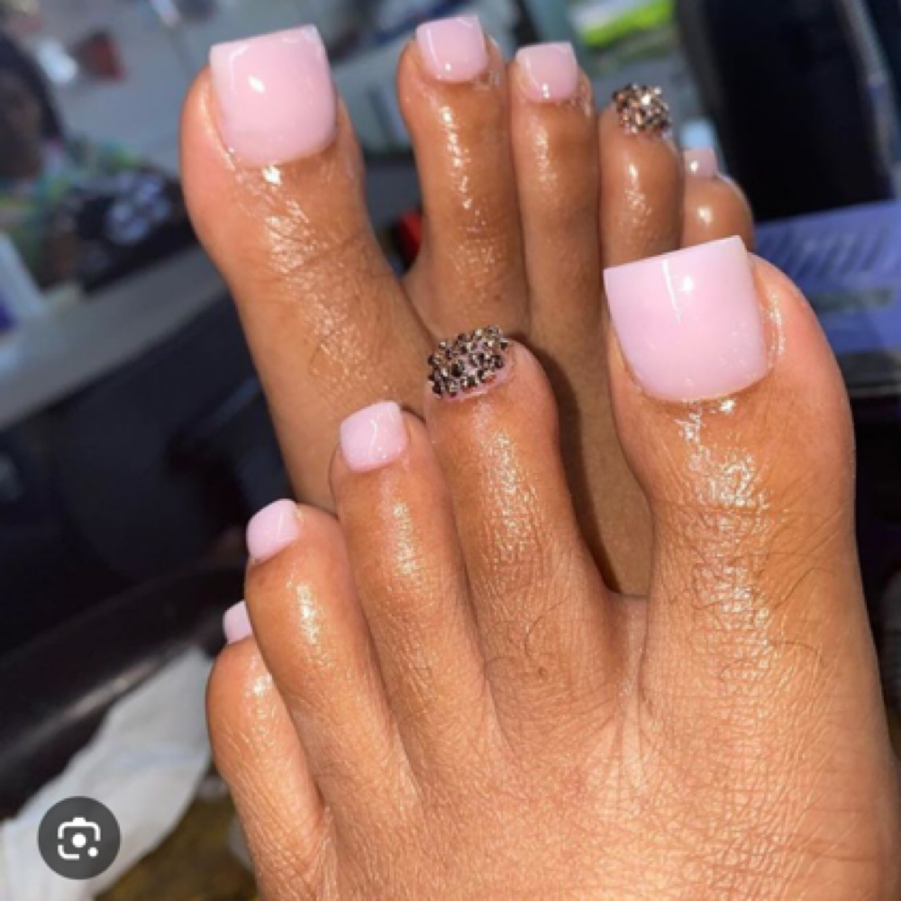 Fullset On Toes at NPNAILS & SPA in Fredericksburg, VA