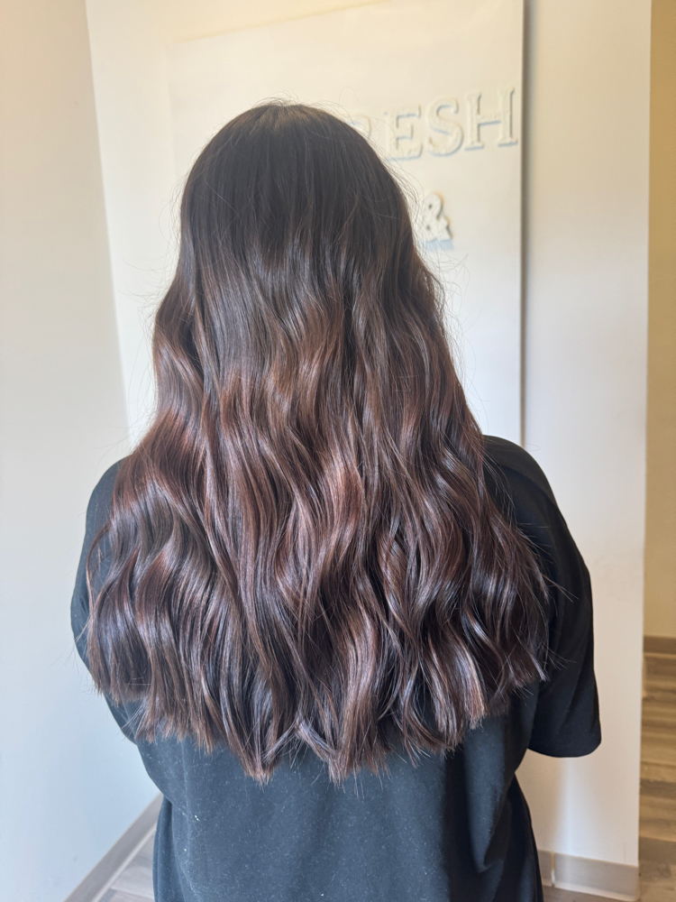 All over color at Refresh Hair & Lash Salon in Jonesboro, AR