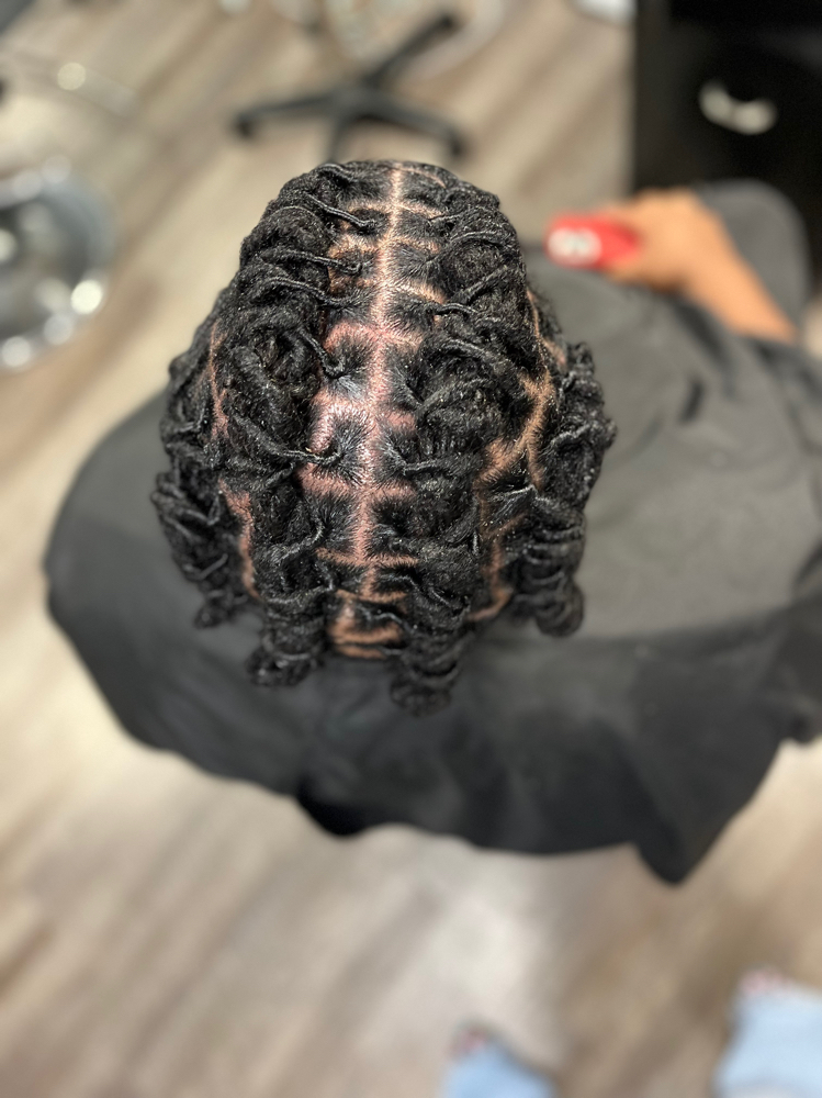 Loc Style Barrel Twists