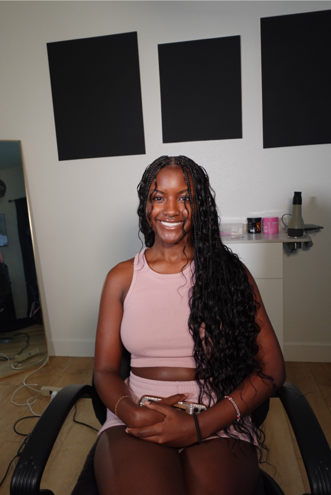 Human Hair Bohemian Knotless