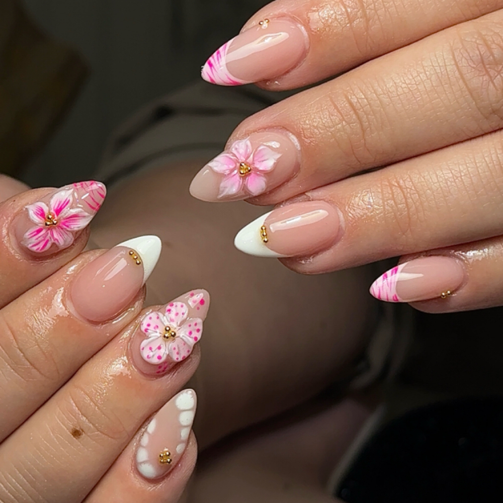 Short Full set at Nailz by Drea in Jasper, IN