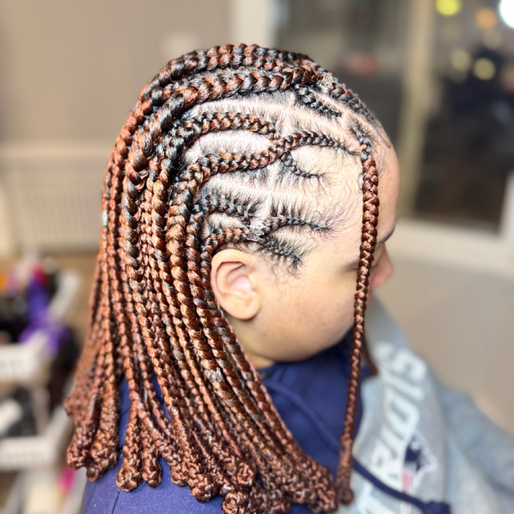 Fulani Braids at Chinwem’s HairB&B in Ayer, MA