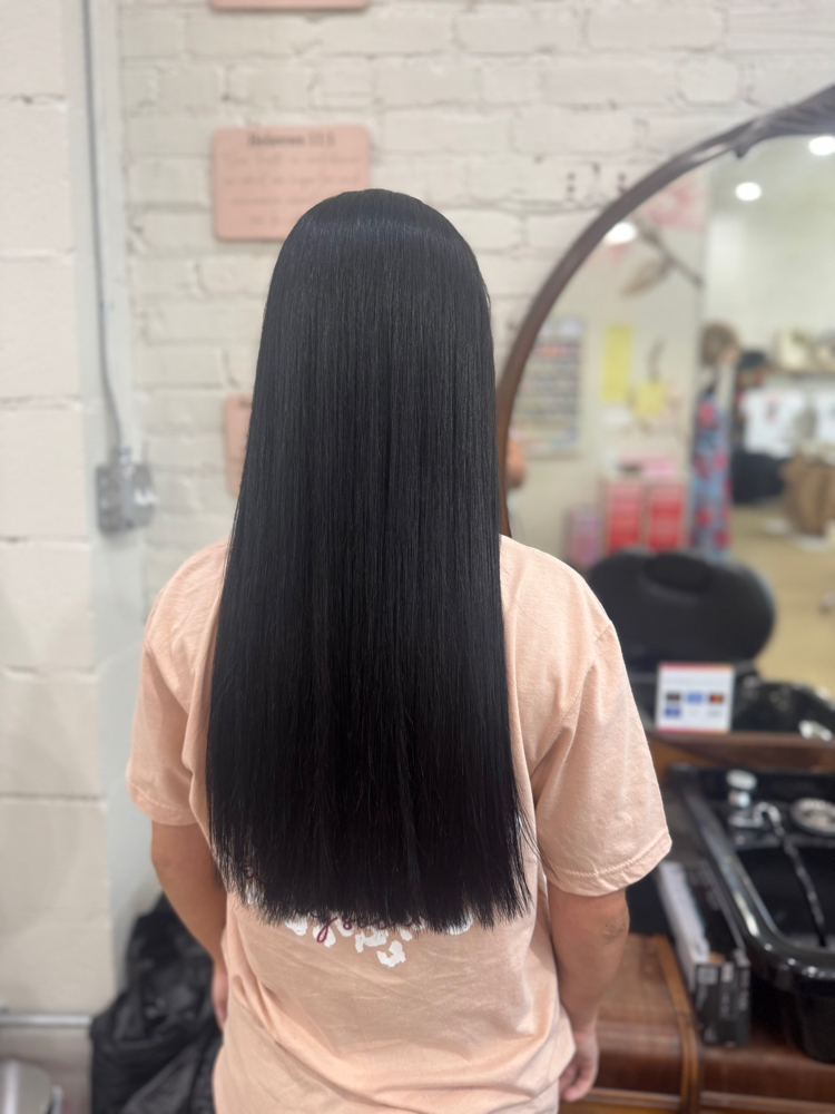 Shampoo, Blowdry, & Style (Long) at Nails, Faith and Beauty in Heath Springs, SC