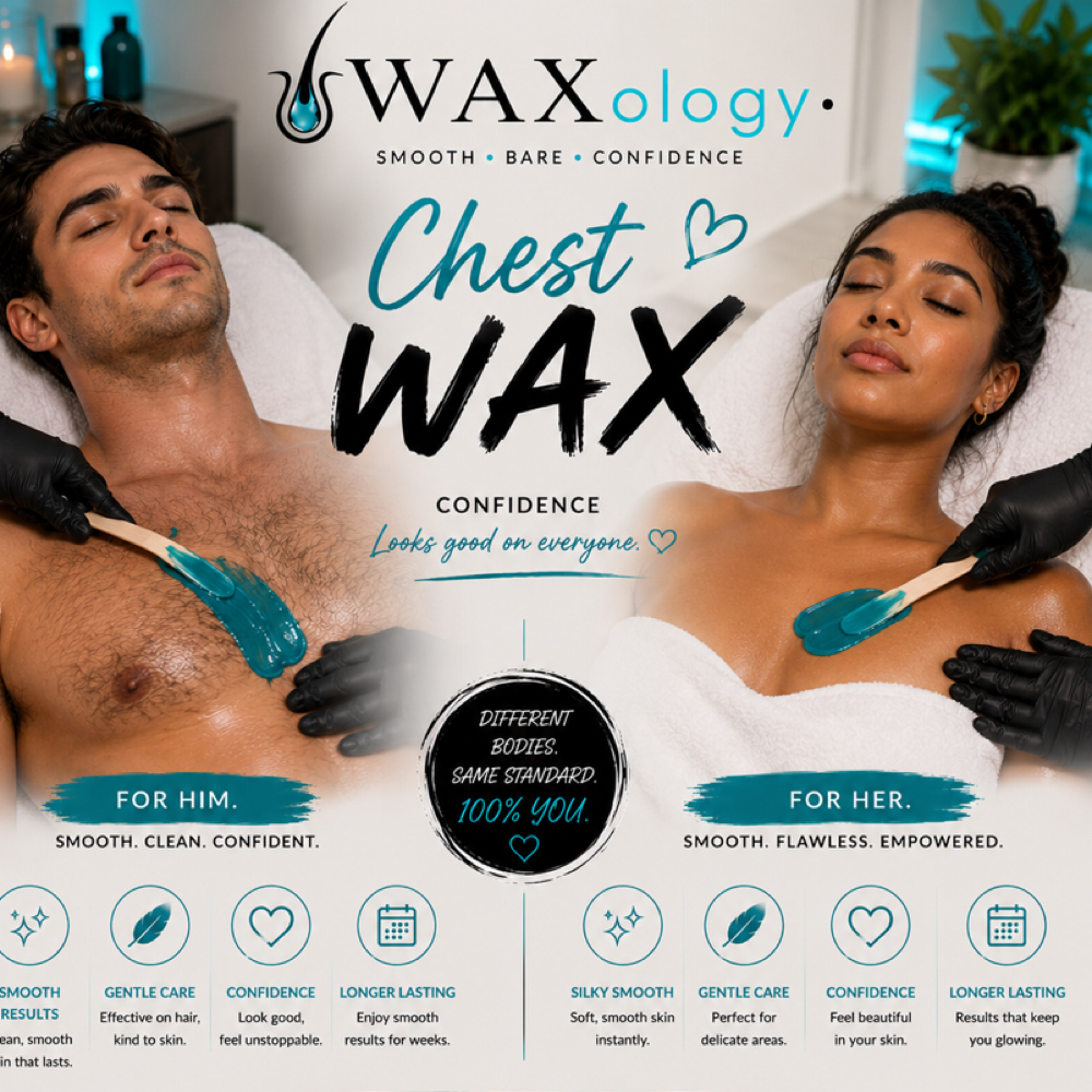 🩵Full chest🩵 at •WAXology• in Newport, KY