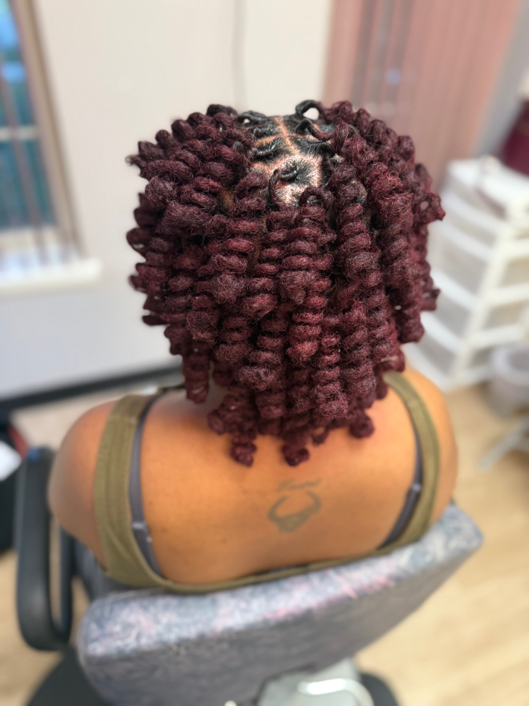 Loc Maintenance w/ curl set at Loc’d With Tootie in Upper Marlboro, MD