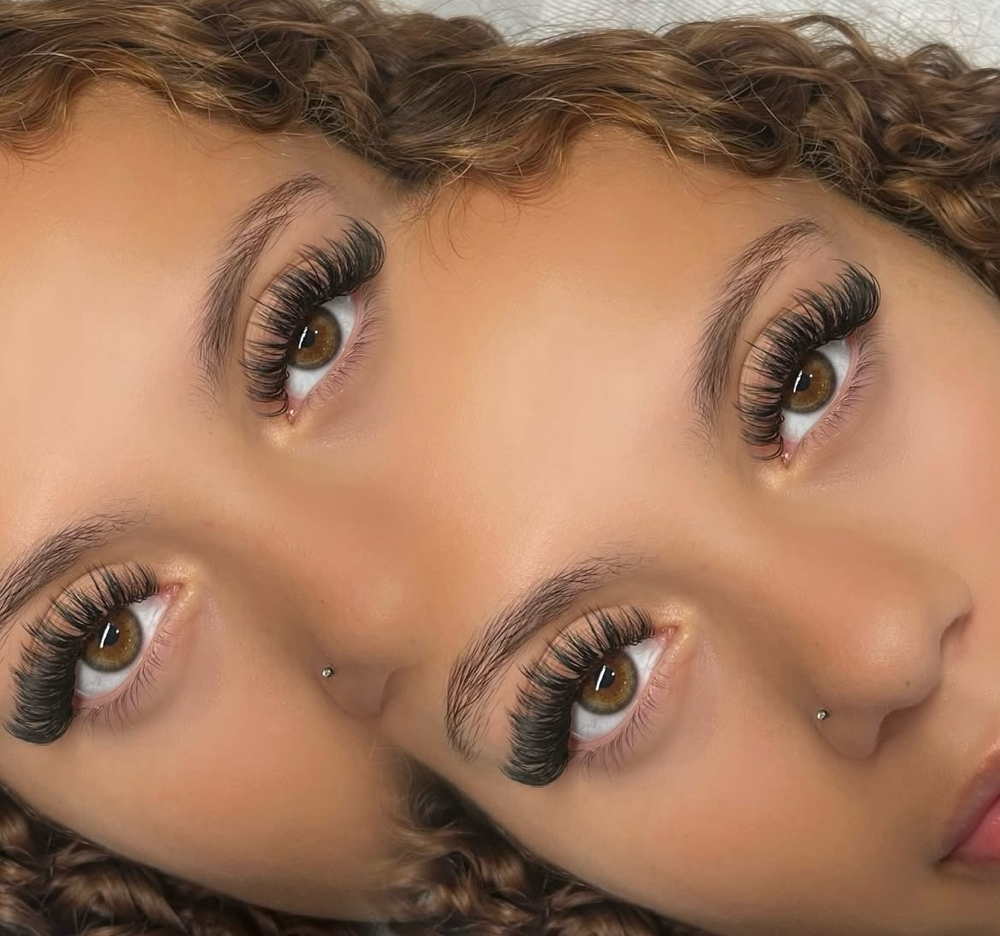 Volume Wet Set Lashes at Glamour Girls in River Grove, IL