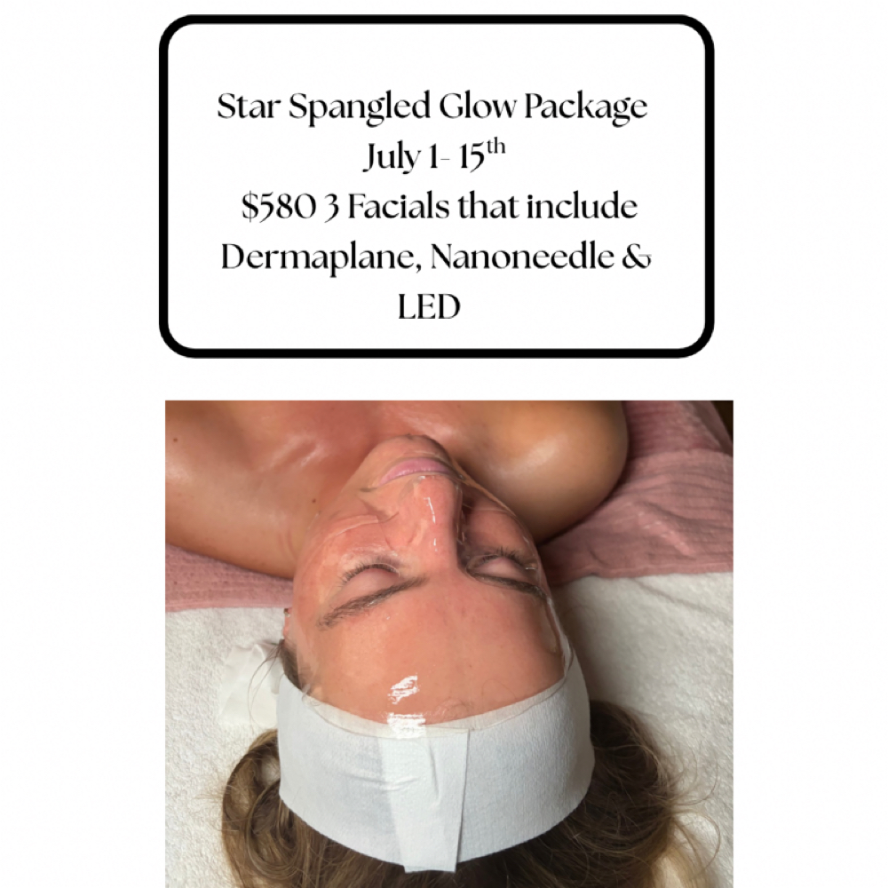 Star Spangled Glow Package at Esti Bae Jae in Milan, TN