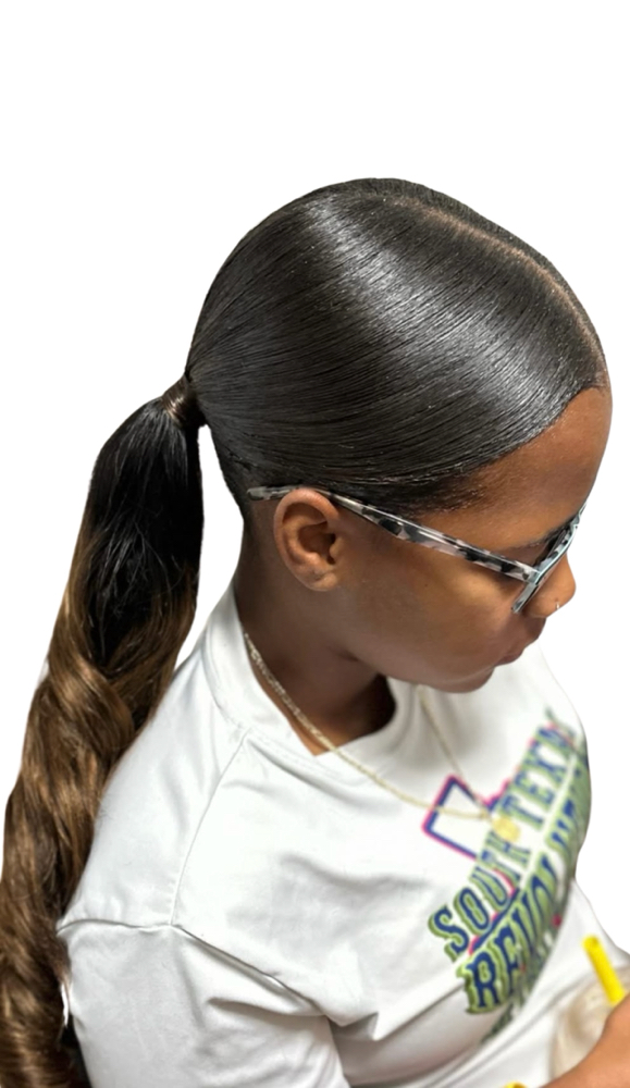 Sleek Ponytail at Applying Pressure in yoakum, TX