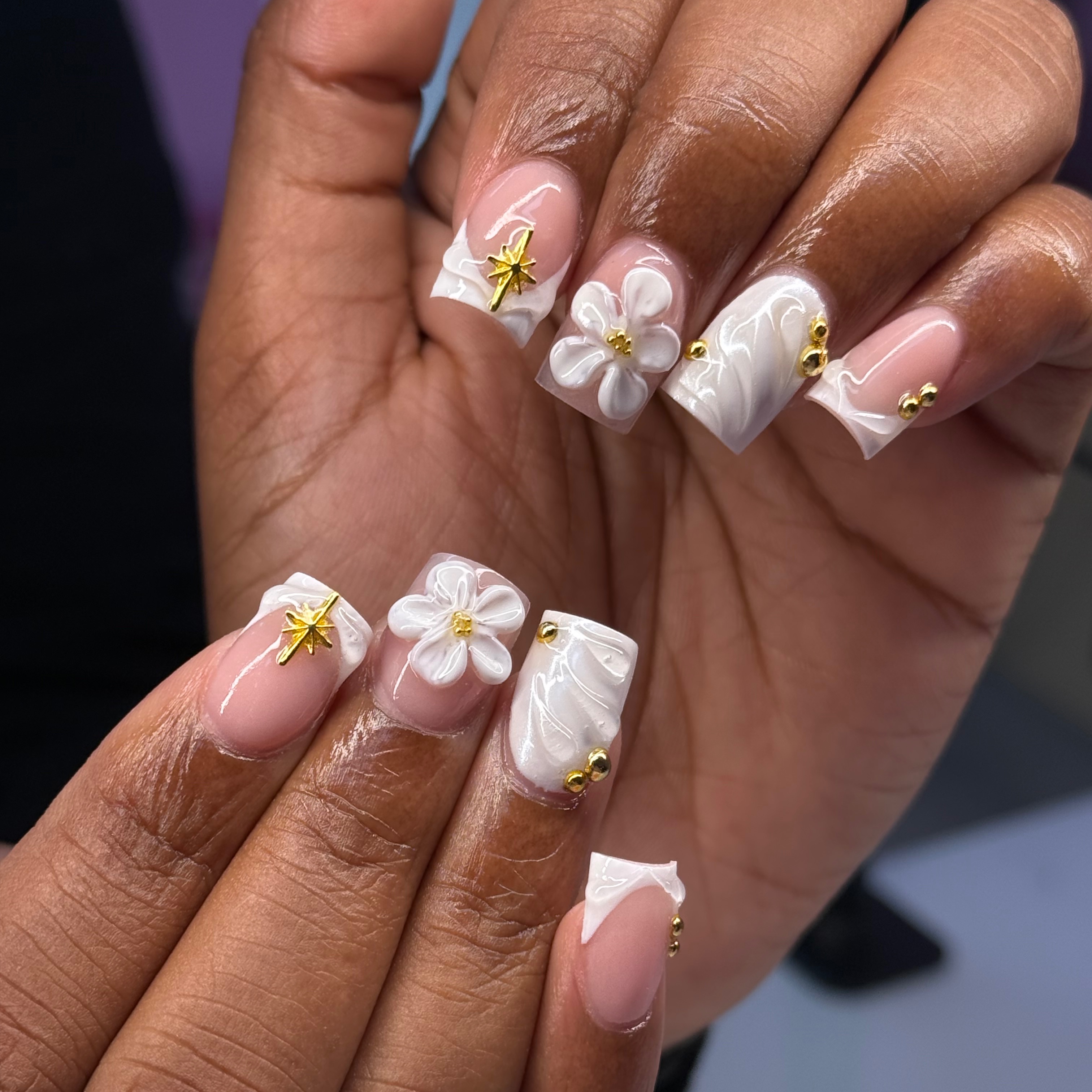 Short Acrylic Fill In at Nail'd By Bella in Lexington, KY