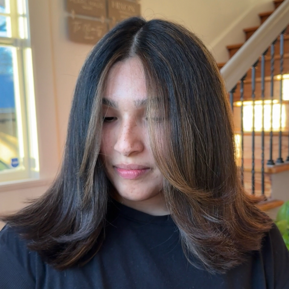 FINE — Mini Custom Color at Crowns Down Hair Studio in New Braunfels, TX