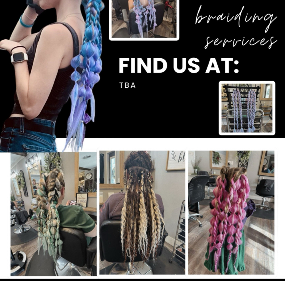 Braiding at Styles by Sabin in Warsaw, MO