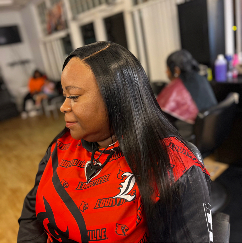 Quick Weave W/Closure at Microlink Maven in Louisville, KY