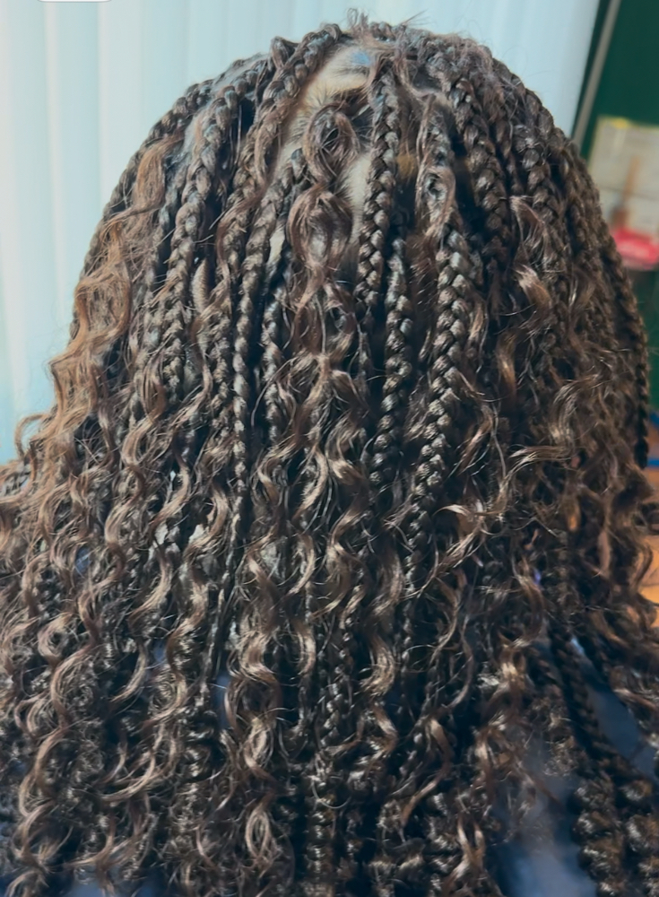 Boho Look Add On To Braids
