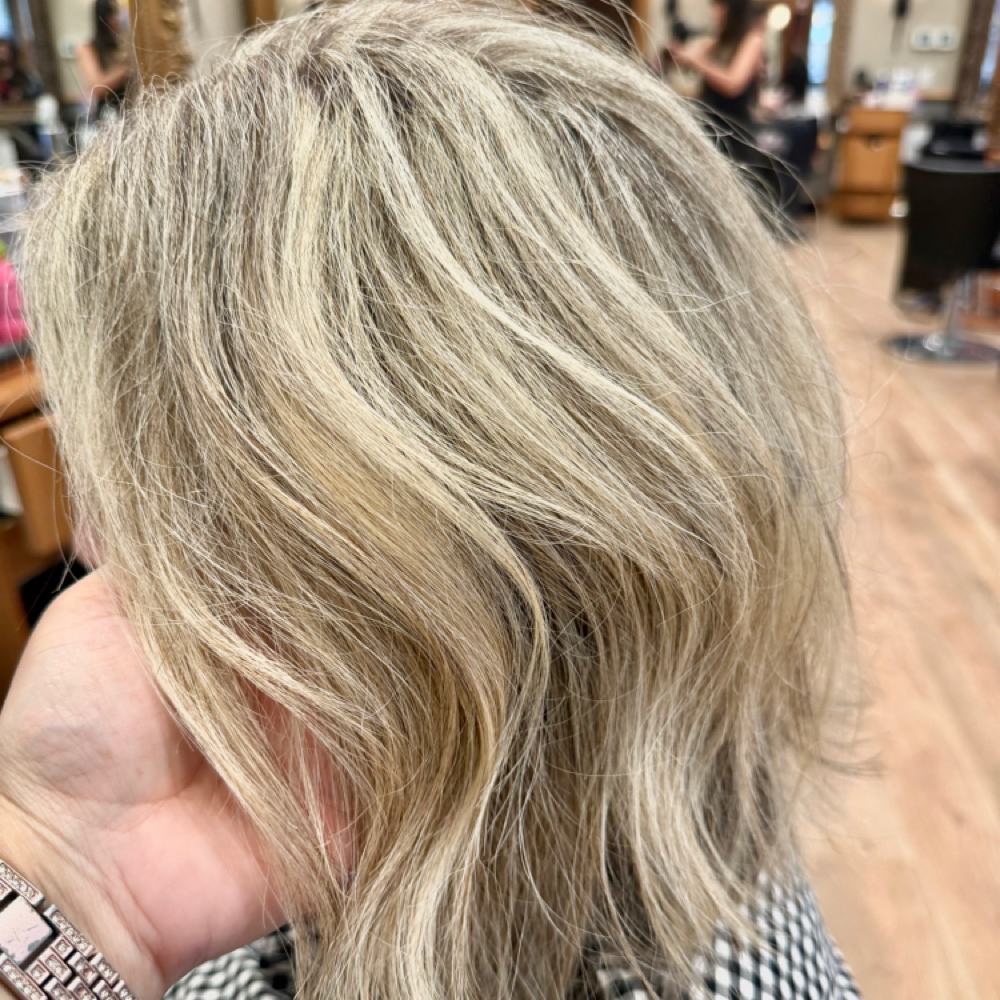 Partial Blonding at Hair by Tara in Smithfield, RI