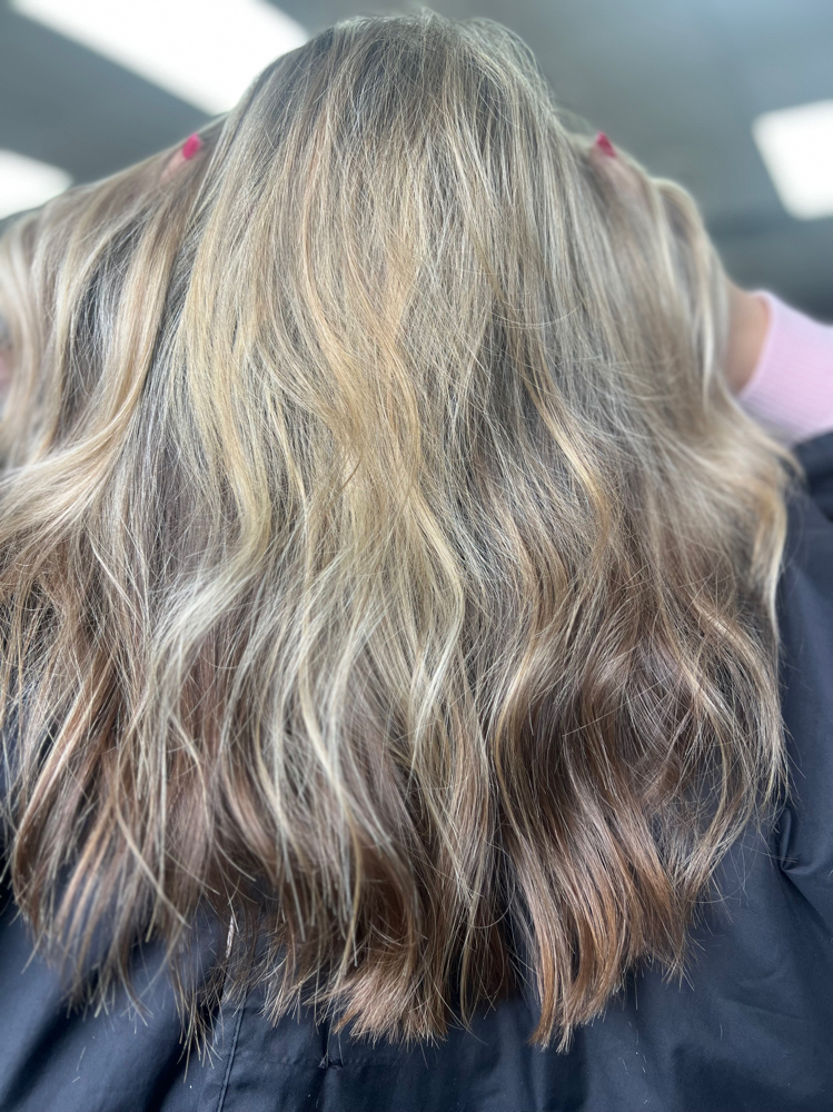 Blowdry + Style With Color Service