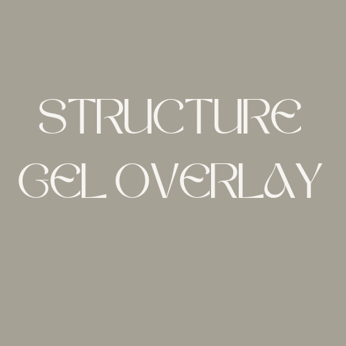 Structure Gel Overlay at Nail Therapy Co. in Arlington, WA