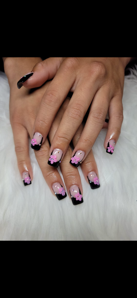 Nail Art, Bling, 3d Flowers, Inlays