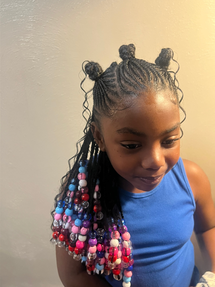 Kid Braided Styles (natural) at BOOKwSNOOK in Roanoke, VA