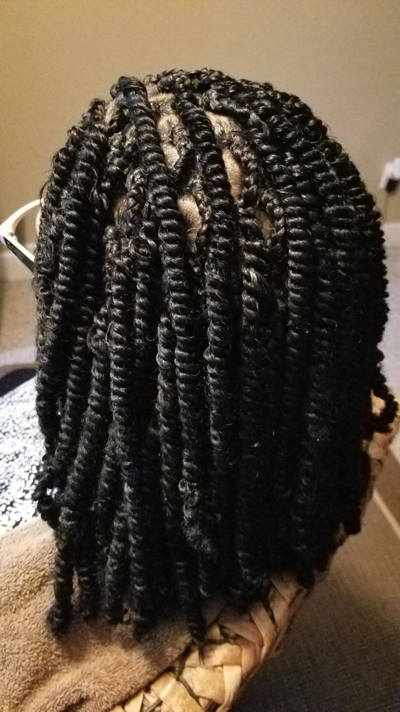 Two Strand Twist Medium at In'trinzik Beauty Bar in Burlington, NC