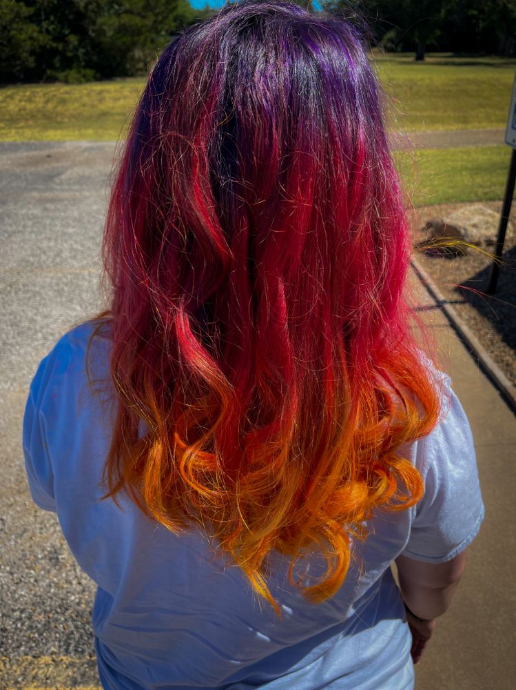 Long Haircut at The Beauty Lounge in Guthrie, OK