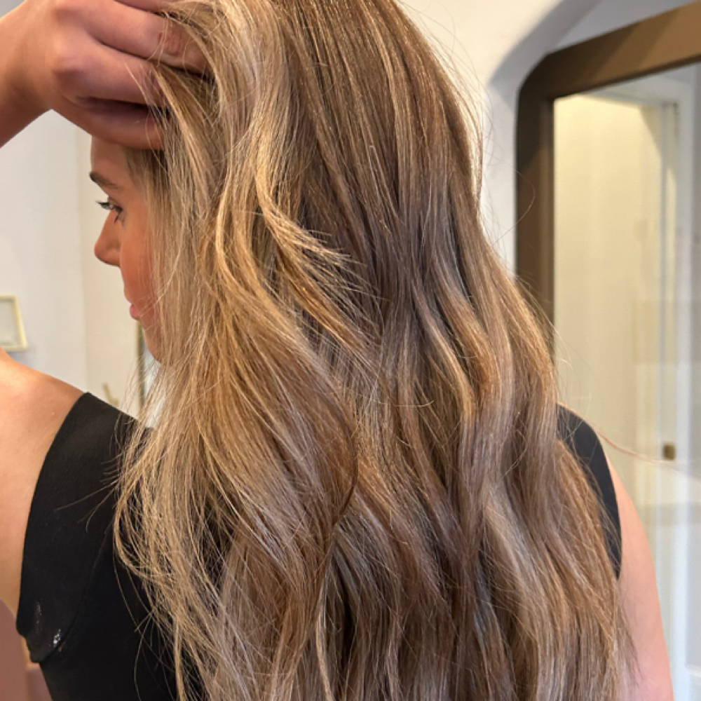 Partial Blonding at Mālama Hair Lounge in Rocklin, CA