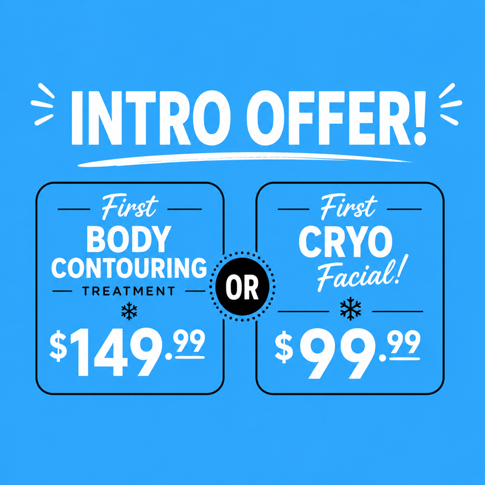 New Client Special | Book Here! 💙 at Below Zero Cryo & Beauty in Morgantown, WV