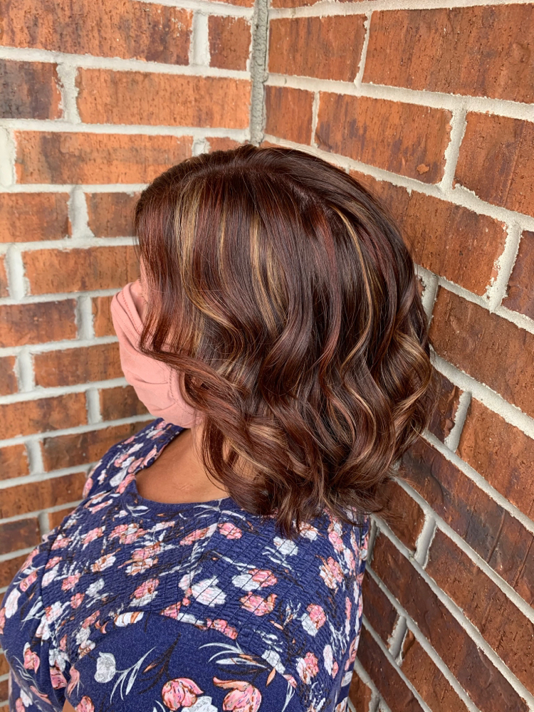 Highlights,Color,Gloss,Cut + K18