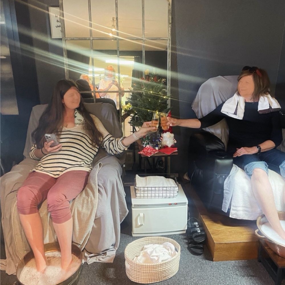 Spa Pedicure at Mt Helix Nail Spa in La Mesa, CA