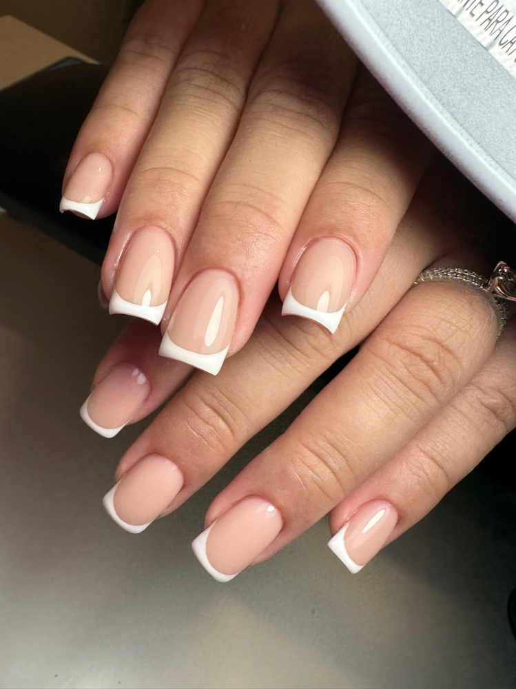 Medium French Natural Nails