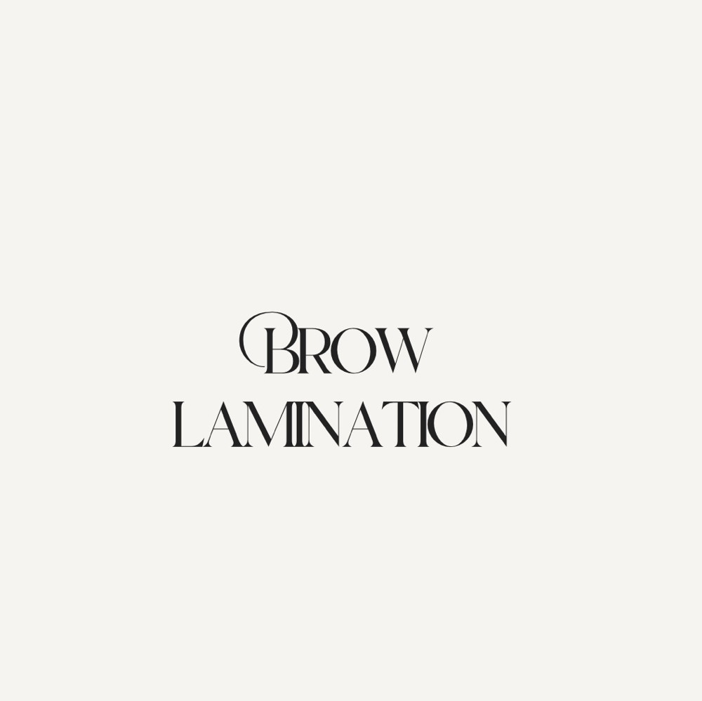 Brow Lamination
