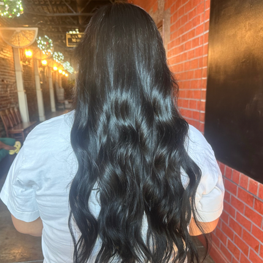 Tape-In Extensions at Tay Does Hair in Conway, SC