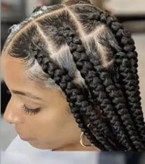 Jumbo Knotless Braids