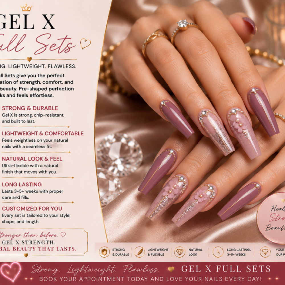 Gel X Nails at Prestige Nail Lounge LLC in Chattanooga, TN
