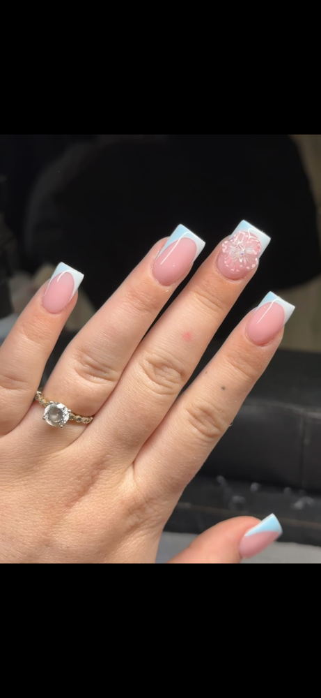 Acrylic Full Set (Short) at Vibe Salon in Reno, NV