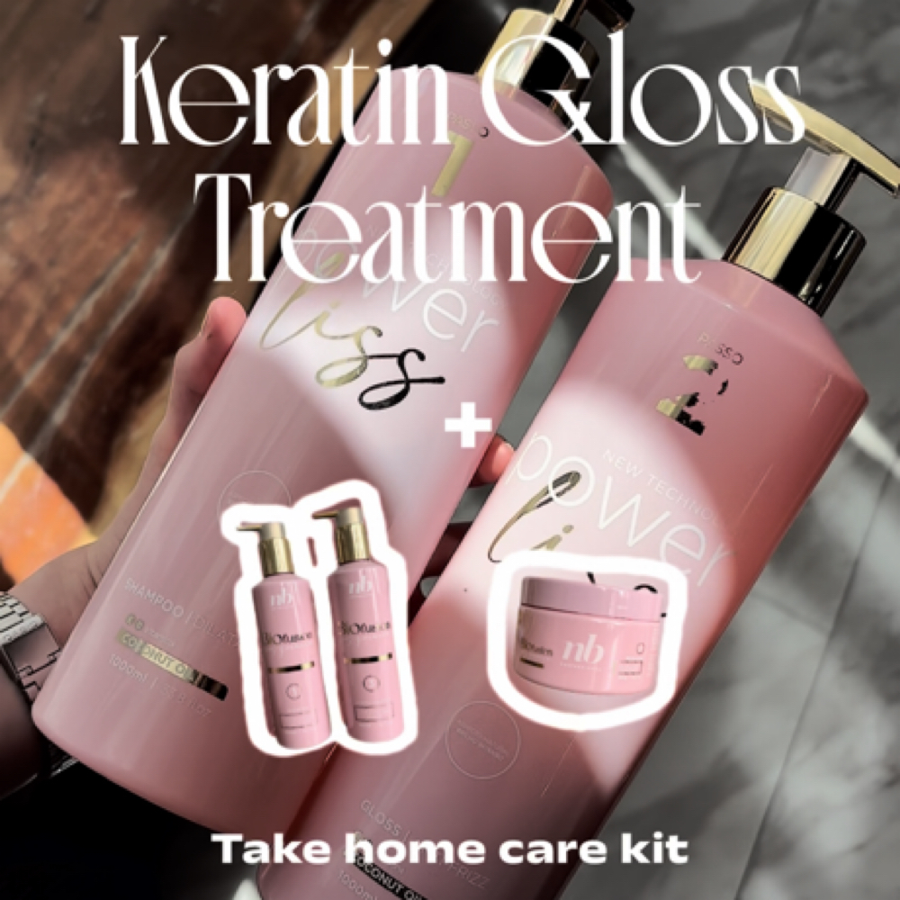 Keratin Treatment + Take Home Kit at Blush Hair & Beauty in harlingen, TX