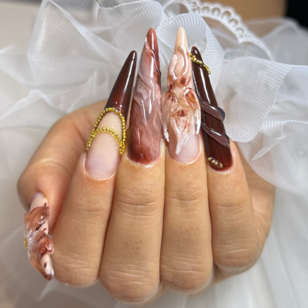 Extreme Nail Design at Nail_Family in Costa Mesa, CA