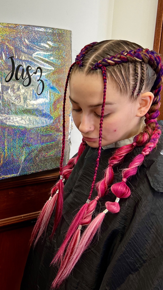 + Bang Braids