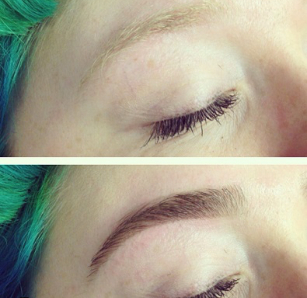 Waxing Eyebrow and Tinting